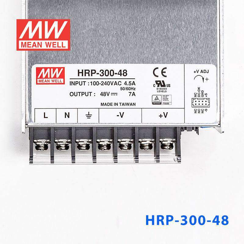 Mean Well HRP - 300 - 48 Power Supply 336W 48V - HRP - 300 - 48 - powersupplymall.com