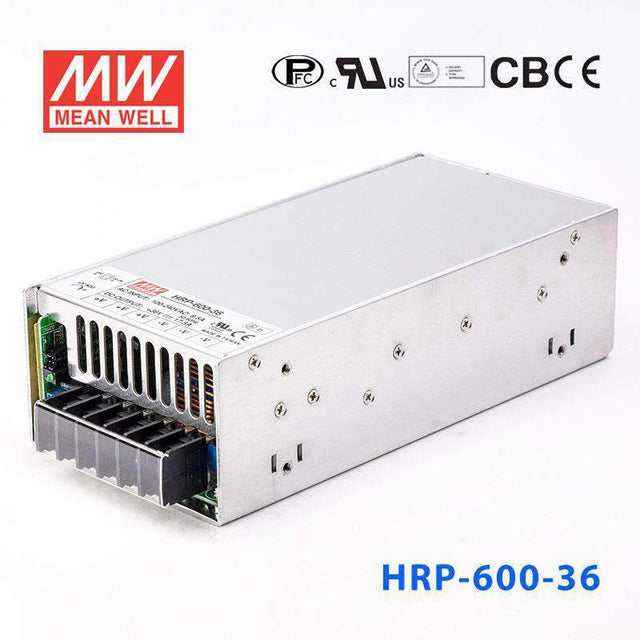 Mean Well HRP - 600 - 36 Power Supply 630W 36V - HRP - 600 - 36 - powersupplymall.com