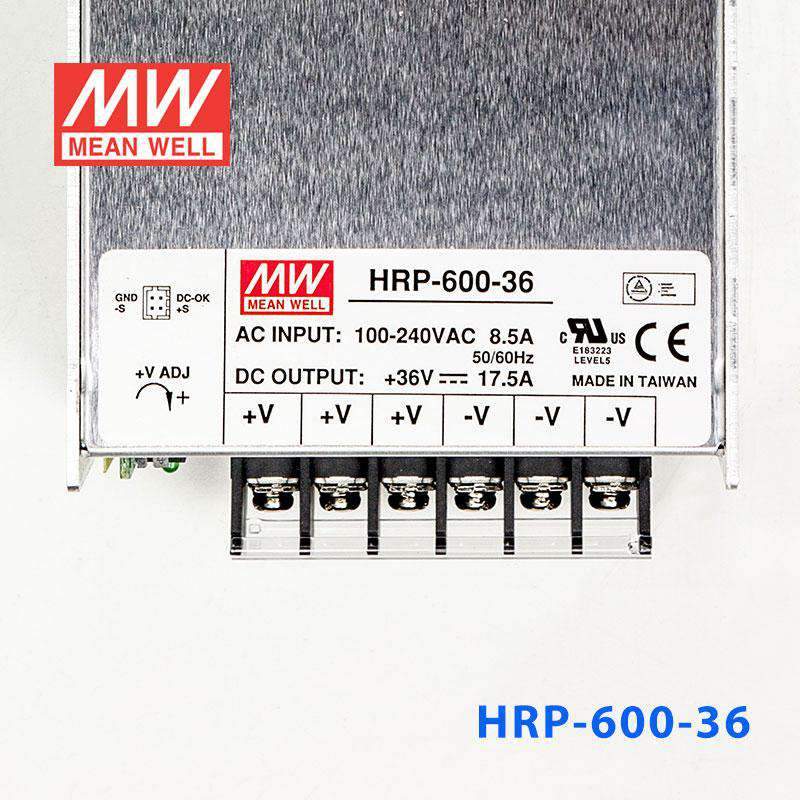 Mean Well HRP - 600 - 36 Power Supply 630W 36V - HRP - 600 - 36 - powersupplymall.com