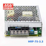 Mean Well HRP - 75 - 3.3 Power Supply 49.5W 3.3V - HRP - 75 - 3.3 - powersupplymall.com