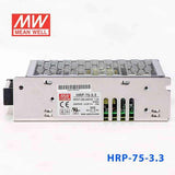 Mean Well HRP - 75 - 3.3 Power Supply 49.5W 3.3V - HRP - 75 - 3.3 - powersupplymall.com