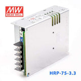 Mean Well HRP - 75 - 3.3 Power Supply 49.5W 3.3V - HRP - 75 - 3.3 - powersupplymall.com