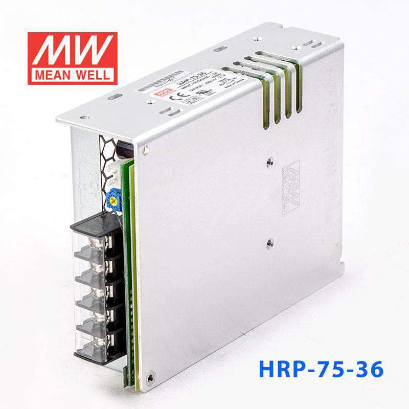 Mean Well HRP - 75 - 36 Power Supply 75.6W 36V - HRP - 75 - 36 - powersupplymall.com