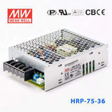 Mean Well HRP - 75 - 36 Power Supply 75.6W 36V - HRP - 75 - 36 - powersupplymall.com