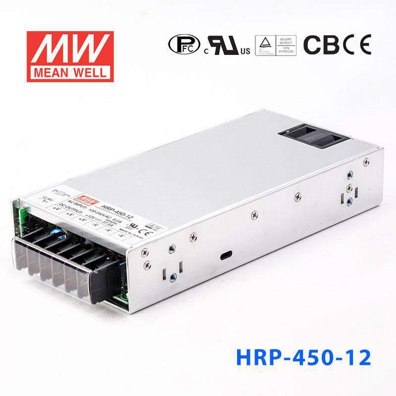 Mean Well HRP Series Power Supply 12V(75~600W) -  - powersupplymall.com