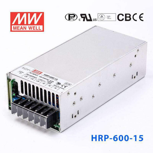 Mean Well HRP Series Power Supply 15V(75~600W) -  - powersupplymall.com