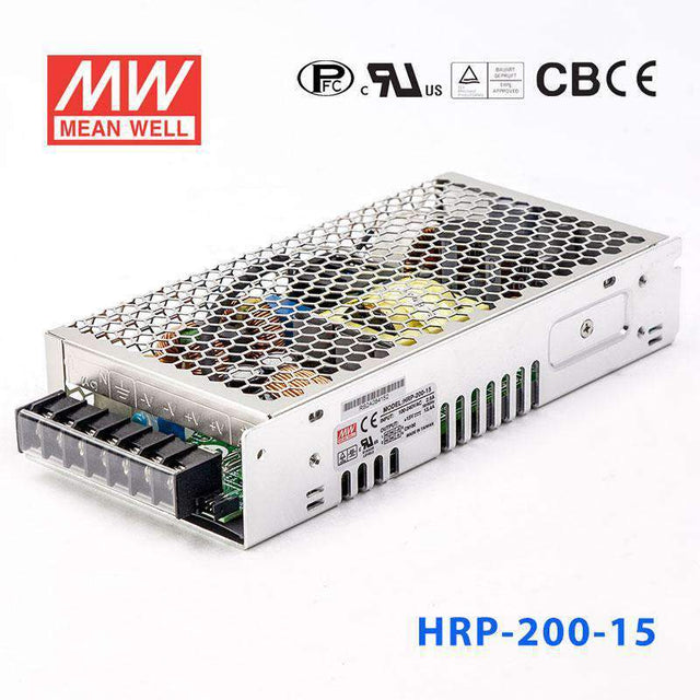 Mean Well HRP Series Power Supply 15V(75~600W) -  - powersupplymall.com