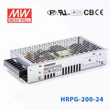 Mean Well HRPG - 200 - 24 Power Supply 201.6W 24V - HRPG - 200 - 24 - powersupplymall.com