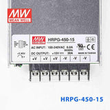 Mean Well HRPG - 450 - 15 Power Supply 450W 15V - HRPG - 450 - 15 - powersupplymall.com