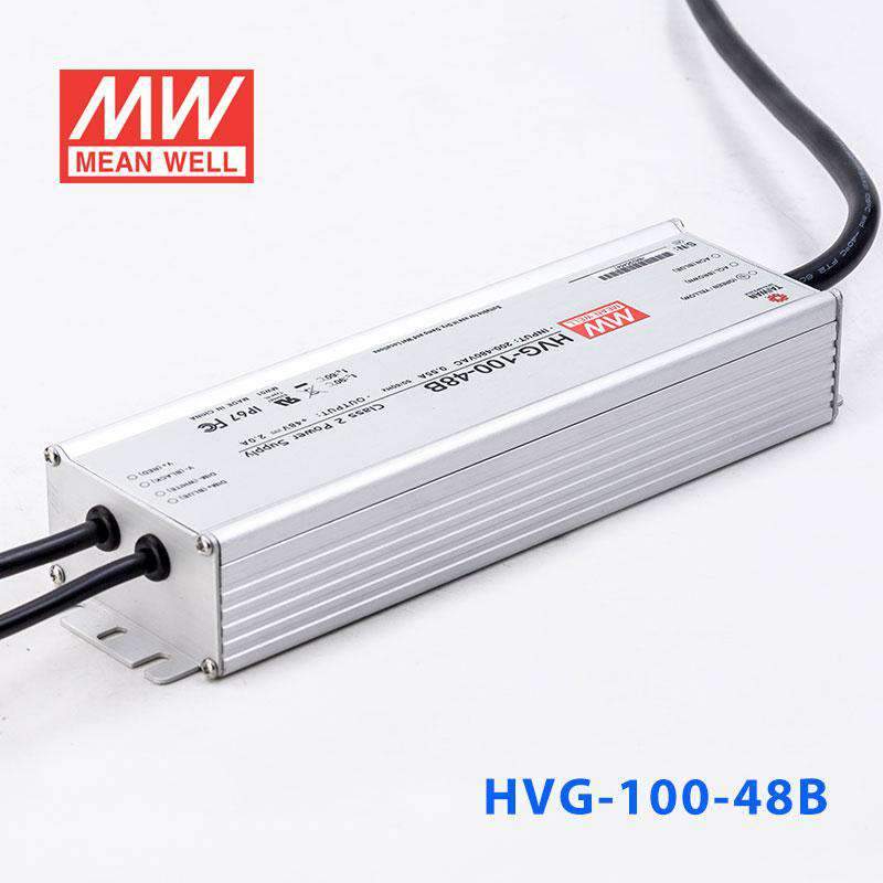Mean Well HVG-100-48B Power Supply 100W 48V - Dimmable 2A - HVG-100-48B - powersupplymall.com