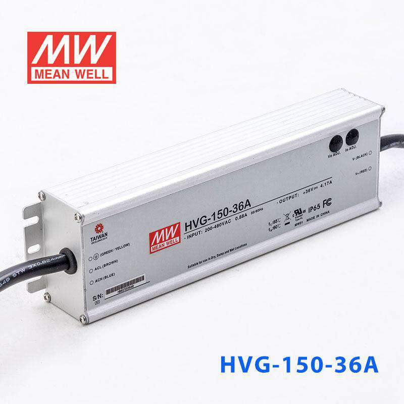 Mean Well HVG - 150 - 36A Power Supply 150W 36V - Adjustable - HVG - 150 - 36A - powersupplymall.com