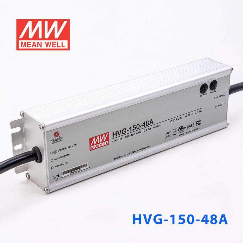Mean Well HVG-150-48A Power Supply 150W 48V - Adjustable 3.13A - HVG-150-48A - powersupplymall.com
