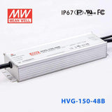 Mean Well HVG - 150 - 48B Power Supply 150W 48V - Dimmable - HVG - 150 - 48B - powersupplymall.com