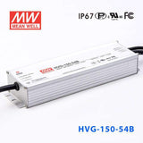 Mean Well HVG-150-54B Power Supply 150W 54V - Dimmable 2.78A - HVG-150-54B - powersupplymall.com