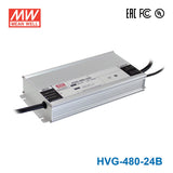 Mean Well HVG-480-24B Power Supply 480W 24V - Dimmable 20A - HVG-480-24B - powersupplymall.com