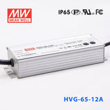 Mean Well HVG - 65 - 20B Power Supply 65W 20V - Dimmable - HVG - 65 - 20B - powersupplymall.com