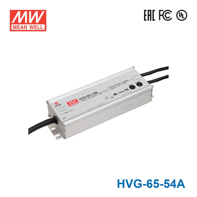 Mean Well HVG Series LED Power Supply 54V   (65~480W)