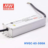 Mean Well HVGC-65-500A Power Supply 65W 500mA - Adjustable - HVGC-65-500A - powersupplymall.com