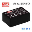 Mean Well IRM-01-9 Switching Power Supply 1W 9V 111mA - Encapsulated - IRM-01-9 - powersupplymall.com