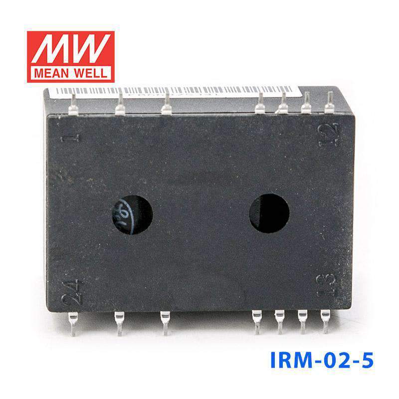 Mean Well IRM-02-5 Switching Power Supply 2W 5V 400mA - Encapsulated - IRM-02-5 - powersupplymall.com