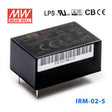 Mean Well IRM - 02 - 5 Switching Power Supply 2W 5V 400mA - Encapsulated - IRM - 02 - 5 - powersupplymall.com