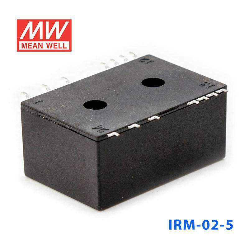 Mean Well IRM - 02 - 5 Switching Power Supply 2W 5V 400mA - Encapsulated - IRM - 02 - 5 - powersupplymall.com