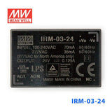 Mean Well IRM-03-24 Switching Power Supply 3W 24V 125mA - Encapsulated - IRM-03-24 - powersupplymall.com