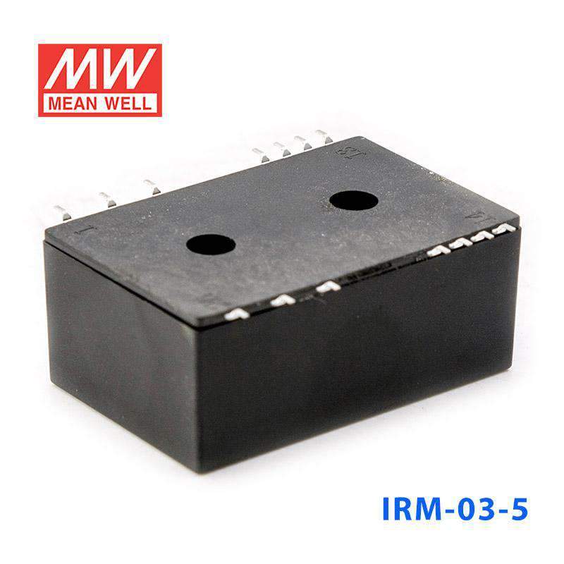 Mean Well IRM - 03 - 5 Switching Power Supply 3W 5V 600mA - Encapsulated - IRM - 03 - 5 - powersupplymall.com