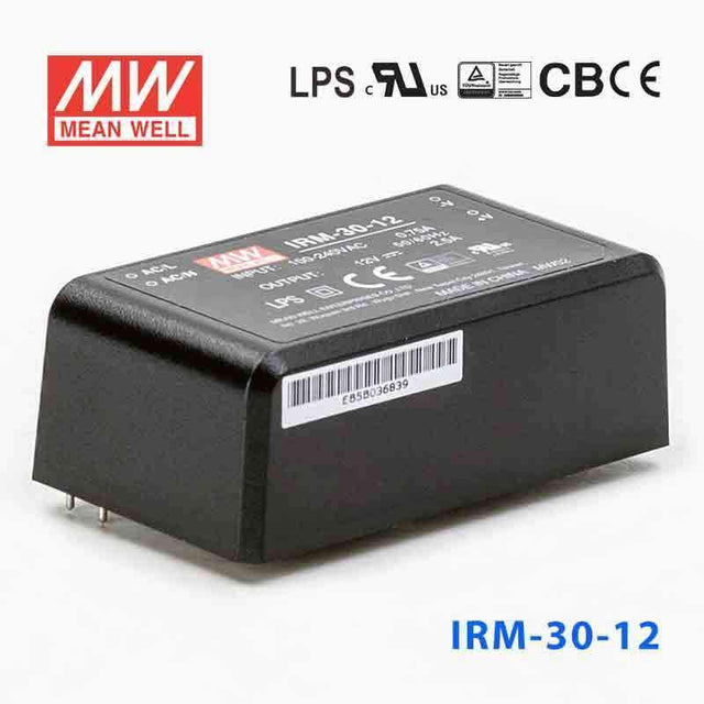 Mean Well IRM 12V Switching Power Supply -  - powersupplymall.com