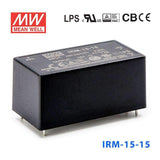 Mean Well IRM 15V Switching Power Supply -  - powersupplymall.com