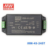 Mean Well IRM-45-24ST Switching Power Supply 45.6W 24V 1.9A - Encapsulated - IRM-45-24ST - powersupplymall.com