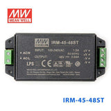 Mean Well IRM-45-48ST Switching Power Supply 45.12W 48V 0.94A - Encapsulated - IRM-45-48ST - powersupplymall.com