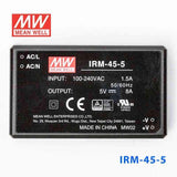 Mean Well IRM - 45 - 5 Switching Power Supply 40W 5V 8A - Encapsulated - IRM - 45 - 5 - powersupplymall.com