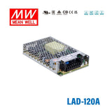 Mean Well LAD-120A Security/Fire Alarm PSU with Battery Charger/UPS, 120W, 13.8V 7.7A - LAD-120A - powersupplymall.com