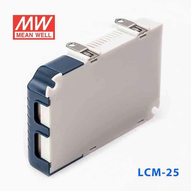 Mean Well LCM-25 Power Supply 25W 350mA 500mA 600mA 700mA(default) 900mA 1050mA - Dimmable - LCM-25 - powersupplymall.com