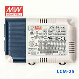 Mean Well LCM-25 Power Supply 25W 350mA 500mA 600mA 700mA(default) 900mA 1050mA - Dimmable - LCM-25 - powersupplymall.com