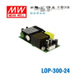 Mean Well LOP - 300 - 24 300W 4"×2" Low Profile Open Frame Power Supply 24V - LOP-300-24 - powersupplymall.com