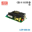 Mean Well LOP-500-54 500W 5"×3" Low Profile Open Frame Power Supply 54V 6A - LOP-500-54 - powersupplymall.com