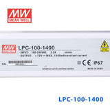 Mean Well LPC-100-1400 Power Supply 100W1400mA - LPC-100-1400 - powersupplymall.com