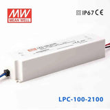 Mean Well LPC-100-2100 Power Supply 100W 2100mA - LPC-100-2100 - powersupplymall.com