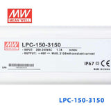 Mean Well LPC - 150 - 3150 Power Supply 150W 3150mA - LPC - 150 - 3150 - powersupplymall.com