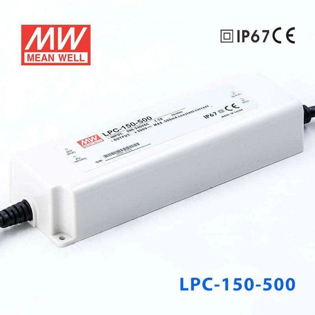 Mean Well LPC-150-500 Power Supply 150W 500mA - LPC-150-500 - powersupplymall.com