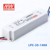 Mean Well LPC - 35 - 1400 Power Supply 35W 1400mA - LPC-35-1400 - powersupplymall.com