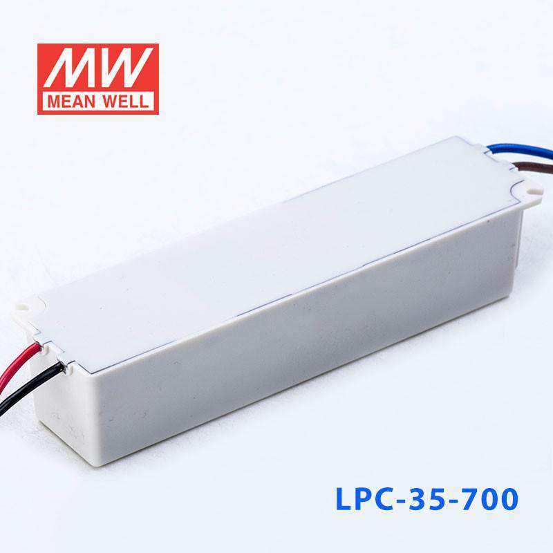 Mean Well LPC-35-700 Power Supply 35W 700mA - LPC-35-700 - powersupplymall.com
