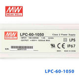 Mean Well LPC-60-1050 Power Supply 60W 1050mA - LPC-60-1050 - powersupplymall.com