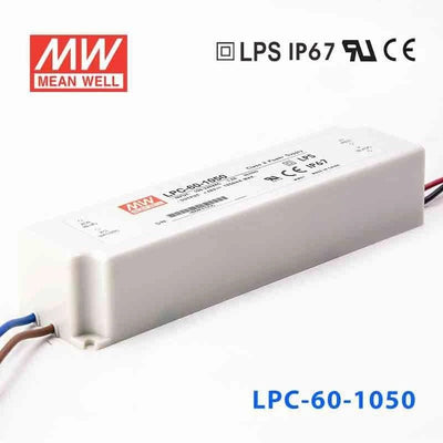 Mean Well LPC Series LED Power Supply 1050MA  (35~150W)