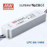 Mean Well LPC Series LED Power Supply 1400MA (35~60W) - powersupplymall.com