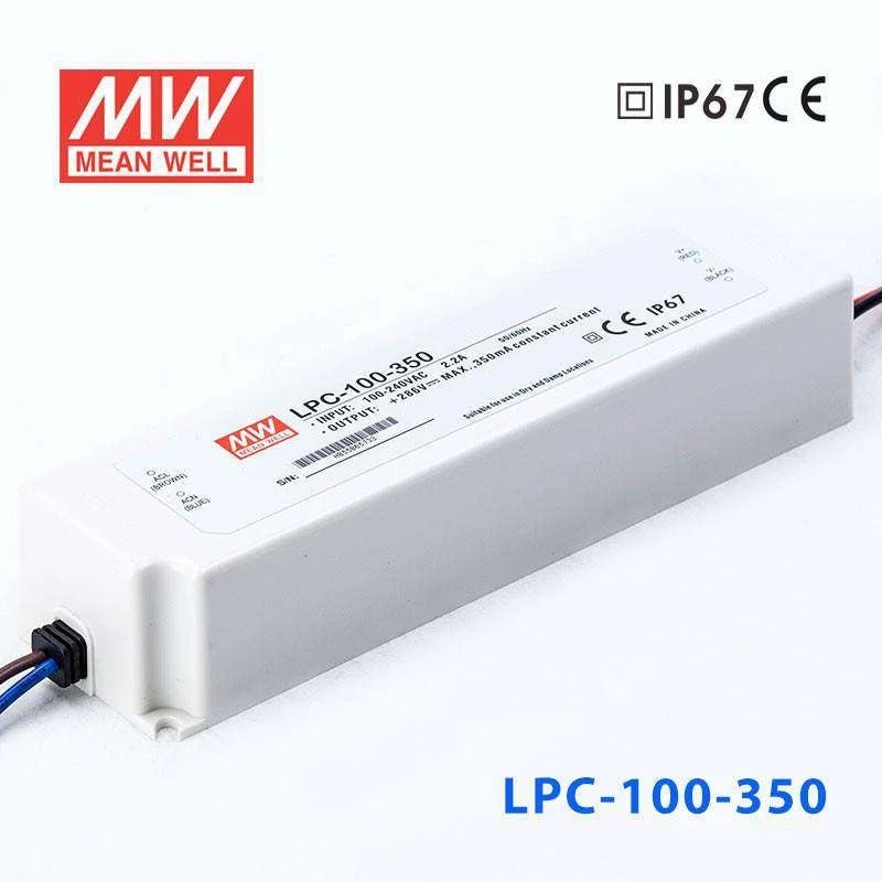 Mean Well LPC Series LED Power Supply 350MA (20~150W) -  - powersupplymall.com