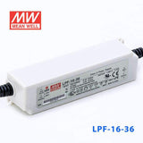 Mean Well LPF - 16 - 36 Power Supply 16W 36V - LPF-16-36 - powersupplymall.com