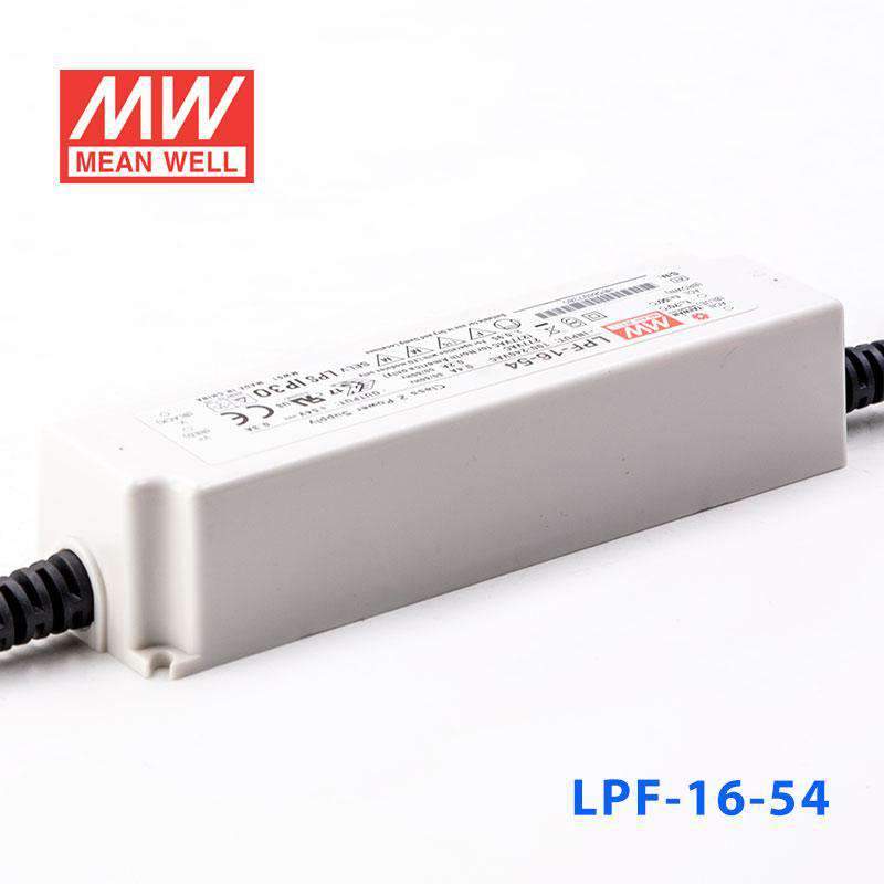 Mean Well LPF-16-54 Power Supply 16W 54V 300mA - LPF-16-54 - powersupplymall.com